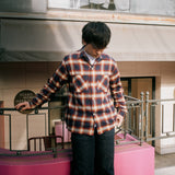 Ombre check shirt