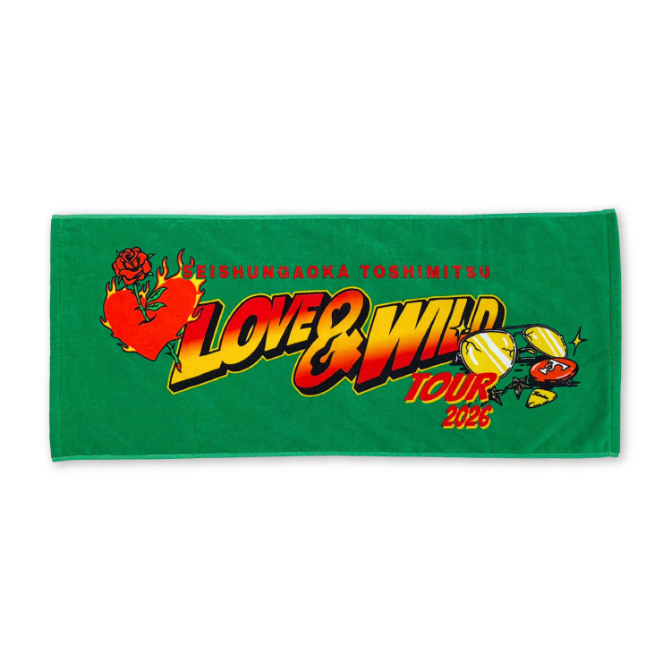 LOVE & WILD フェイスタオル – 東海オンエア OFFICIAL STORE