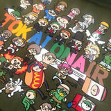 TOKAI ONAIR キャラクターイラストパーカー