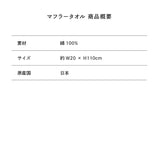 激烈!!対バンツアーマフラータオル