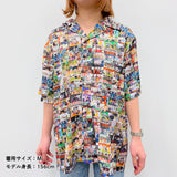 【激キモ】サムネイル総柄シャツ