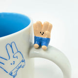 ピースの二乗のあいつちょこっとマグカップ