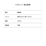 ピースの二乗のあいつちょこっとマグカップ