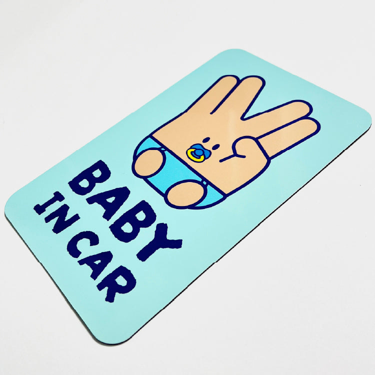 ピースの二乗のあいつベビーマグネット