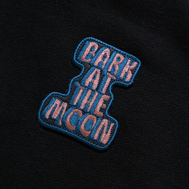 【BARK AT THE MOON】Embroidery Logo-hoodie
