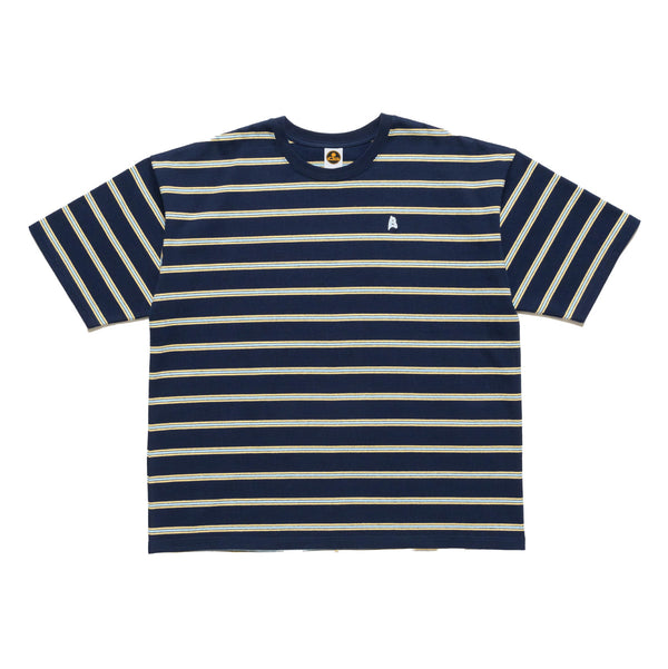 【BARK AT THE MOON】striped_T-shirt
