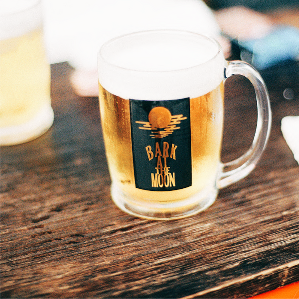 【BARK AT THE MOON】Beer mug