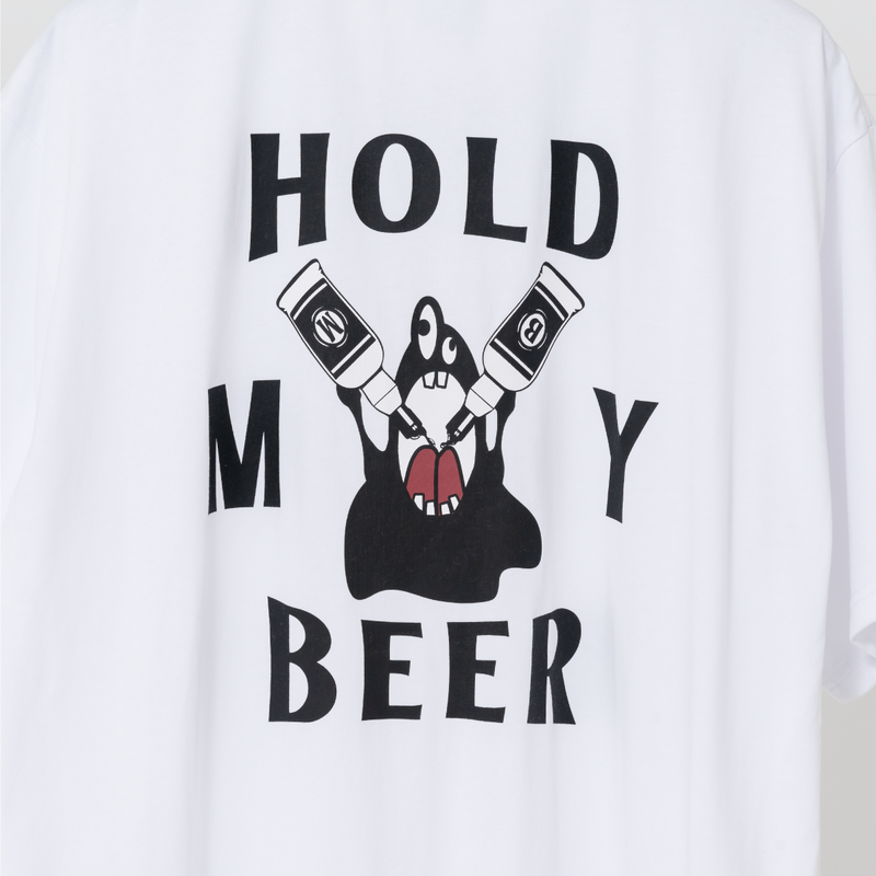 【BARK AT THE MOON】Logo-tee HOLD MY BEER